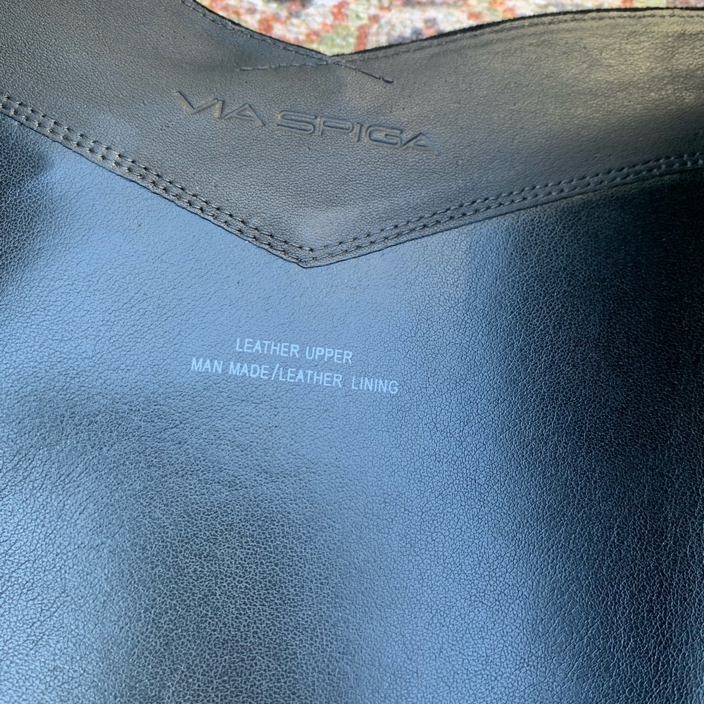 Via Spiga Josie Black Suede Boot - Picture 7 of 14